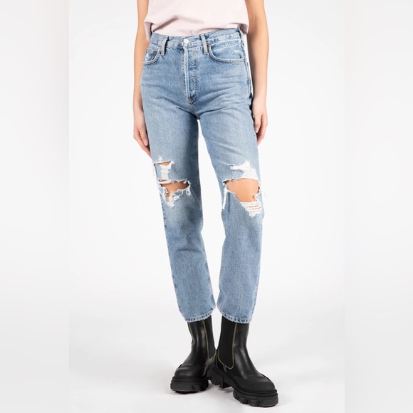 Agolde Fen relaxed high rise taper Jean - Picture 2 of 15